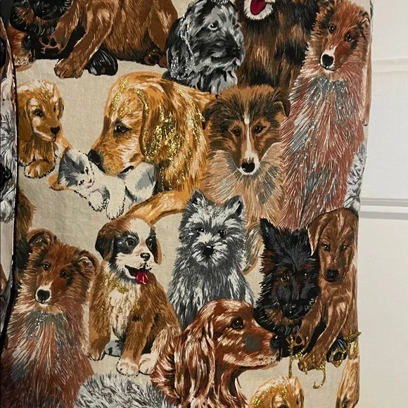 Handpainted Dog Print Vest - Picture 2 of 7